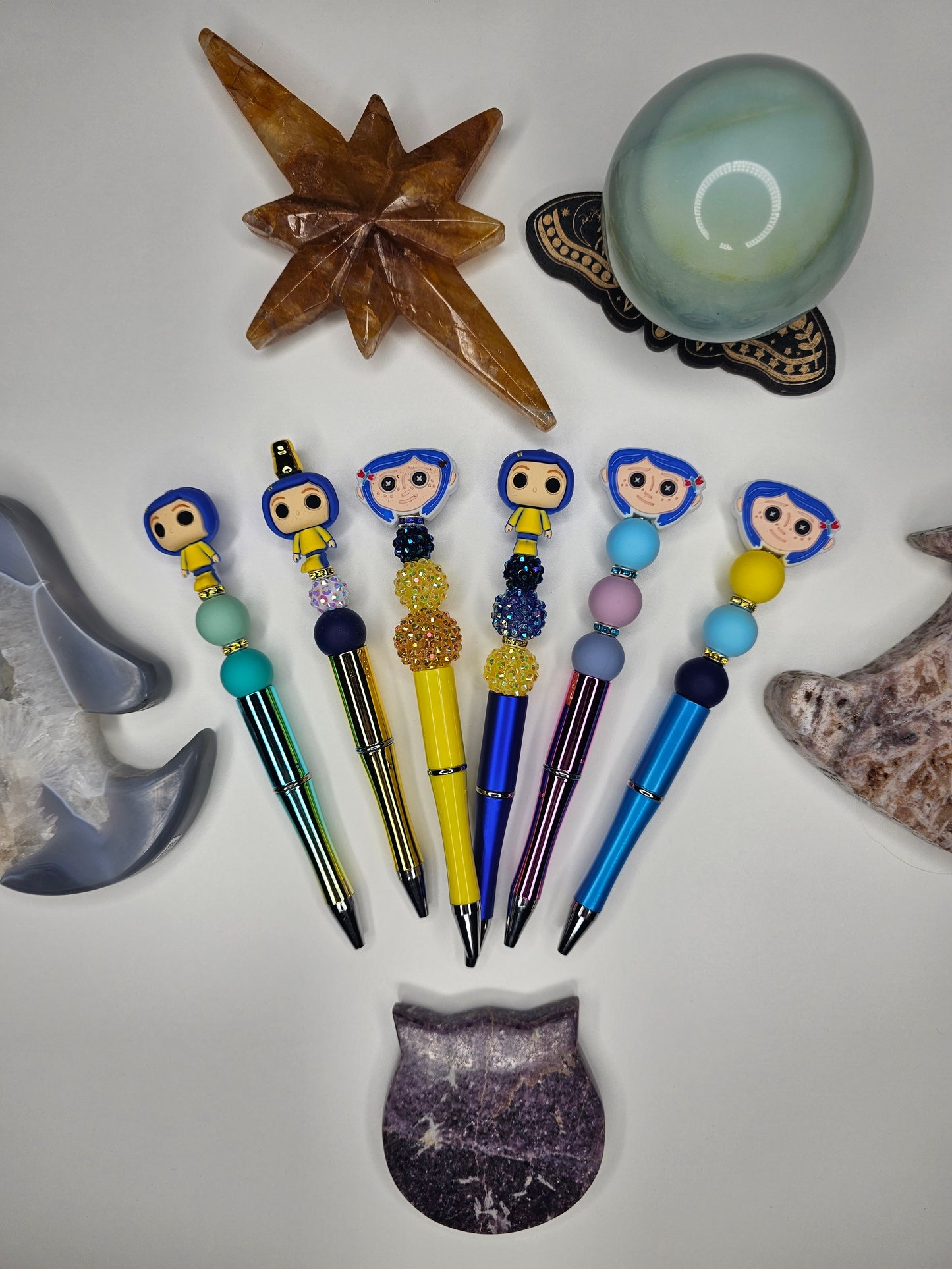 Coraline Beaded Pen