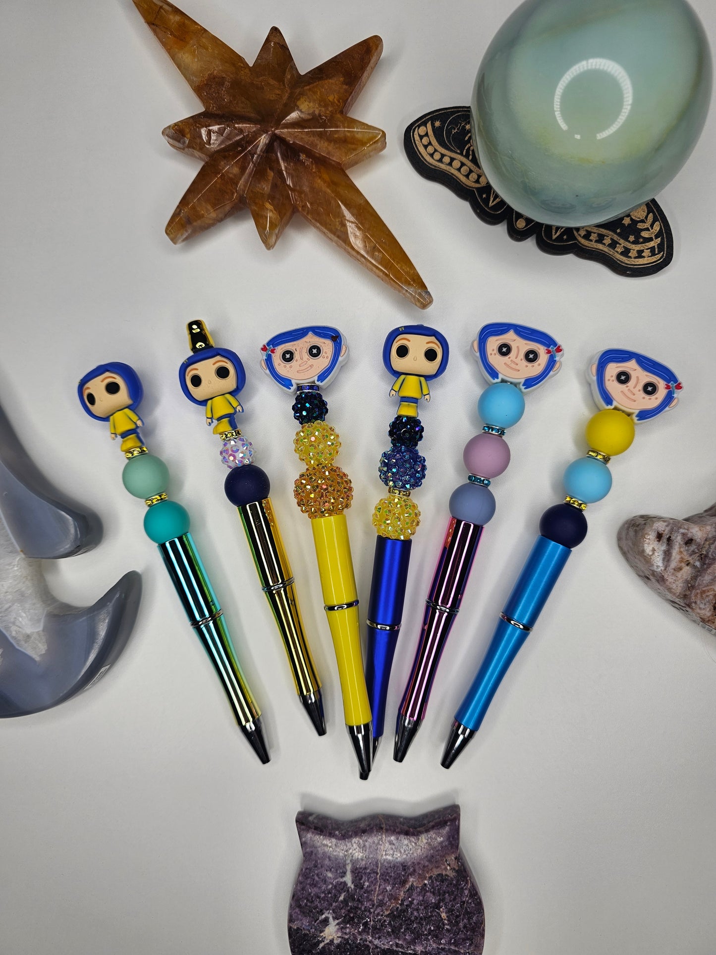 Coraline Beaded Pen