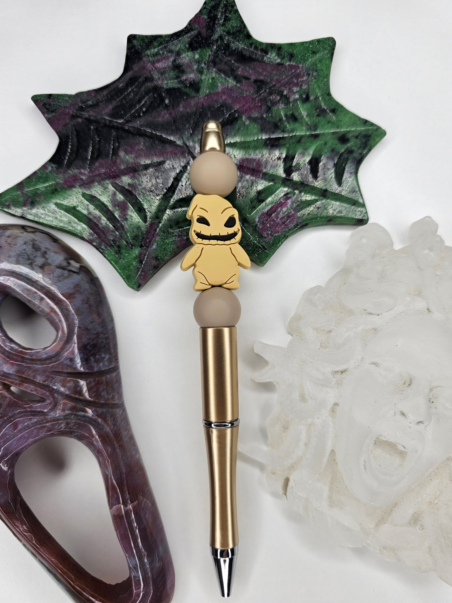 Neutral Boogie Beaded Pen