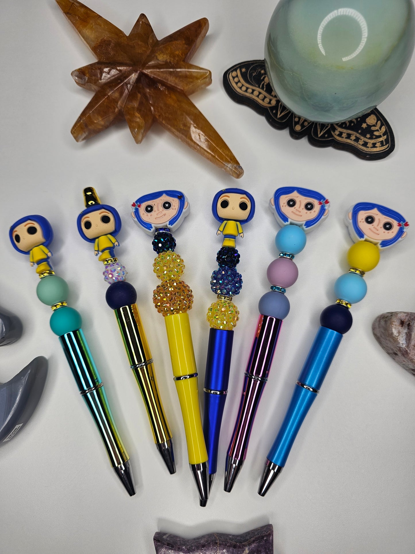 Coraline Beaded Pen