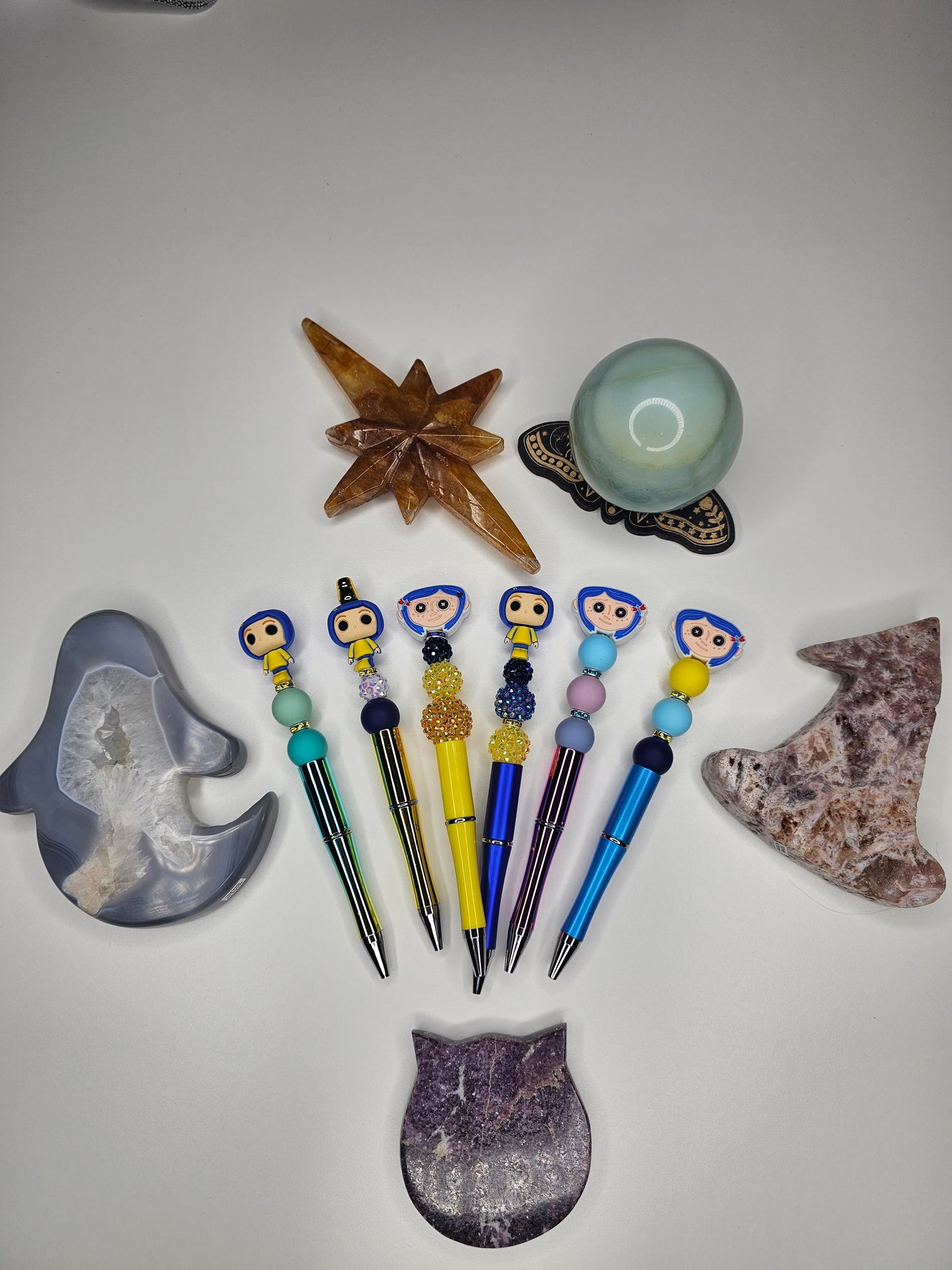 Coraline Beaded Pen