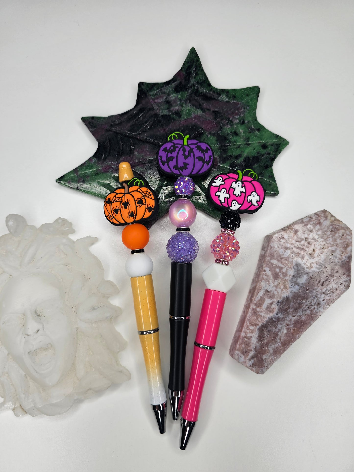 Pumpkin Beaded Pen