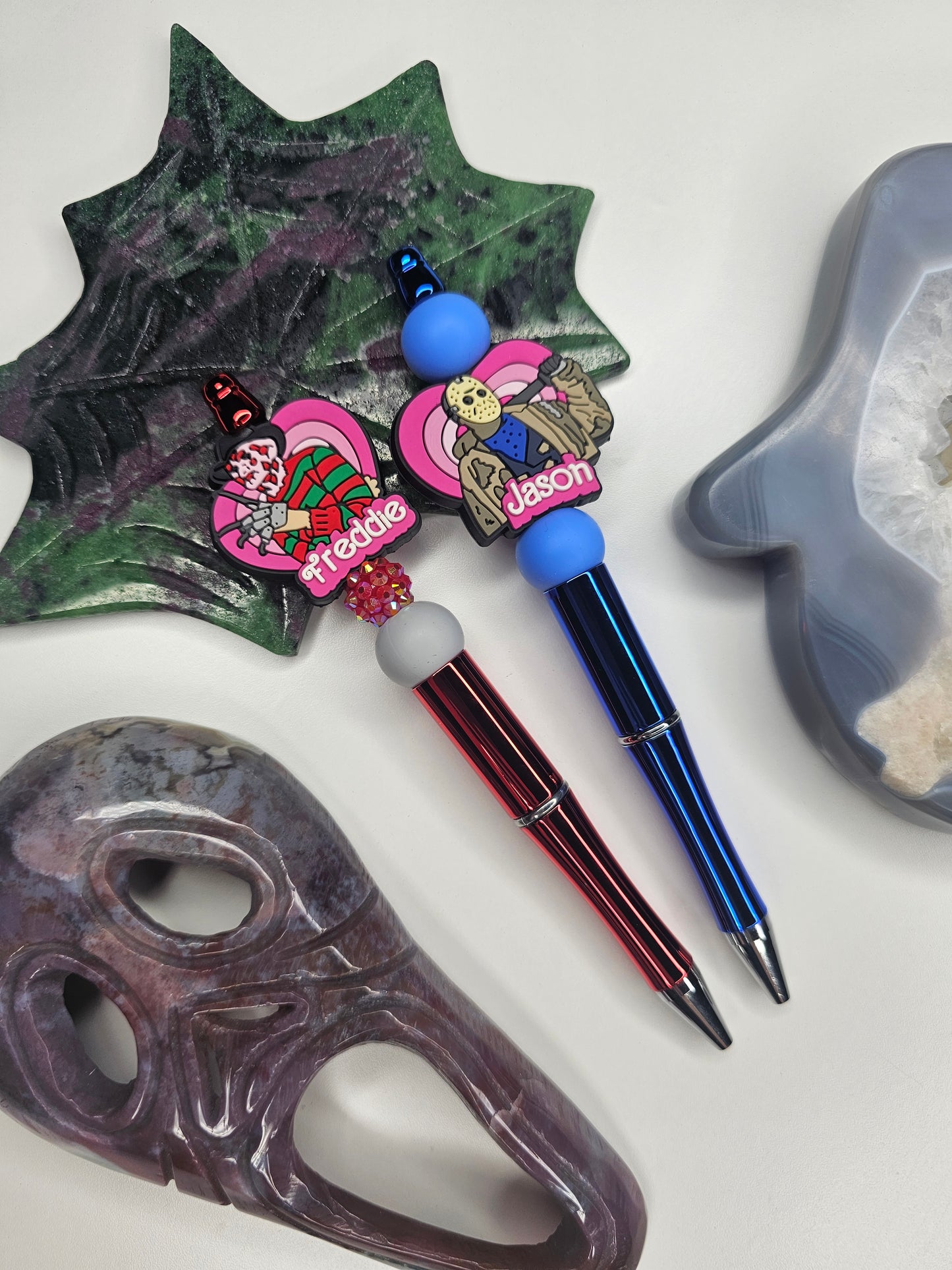 Spooky Bestie Beaded Pen