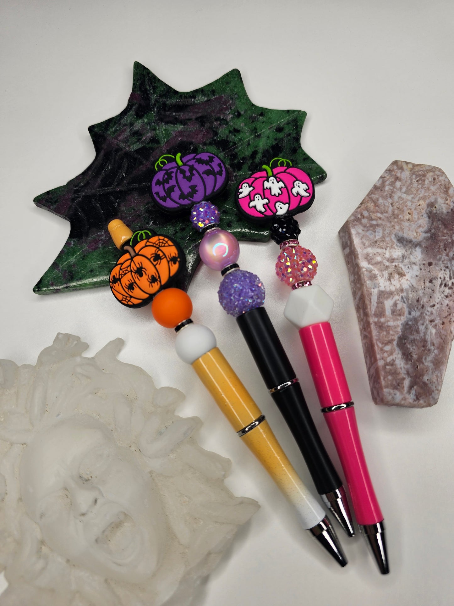 Pumpkin Beaded Pen
