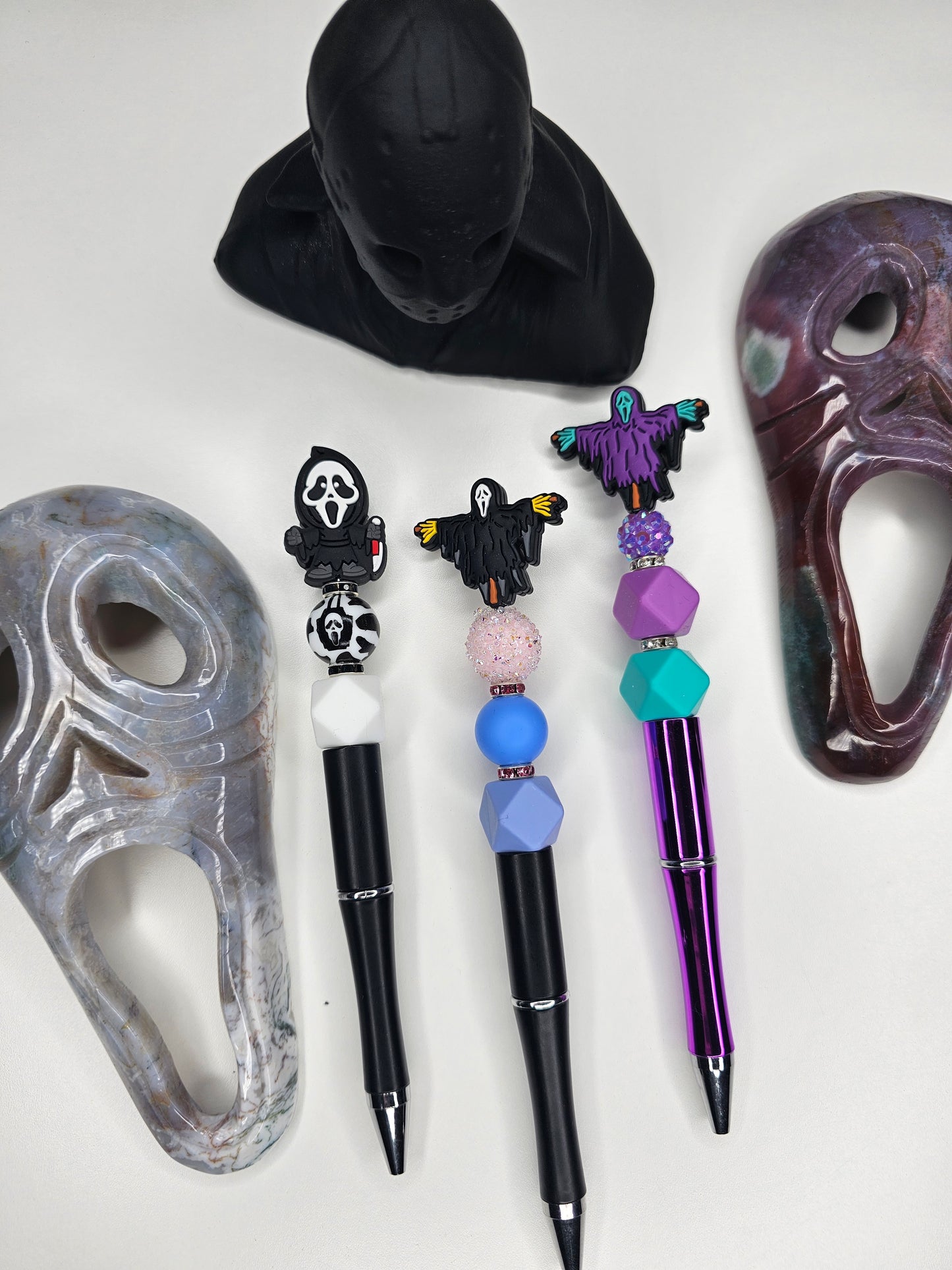 Ghostface Beaded Pens
