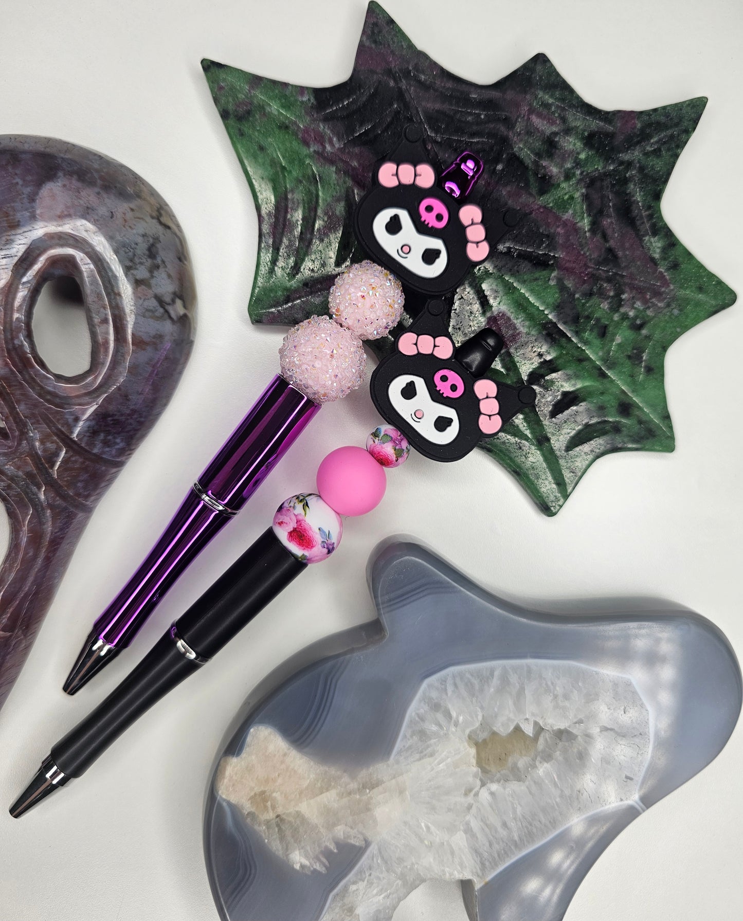Sweet Kuromi Beaded Pen