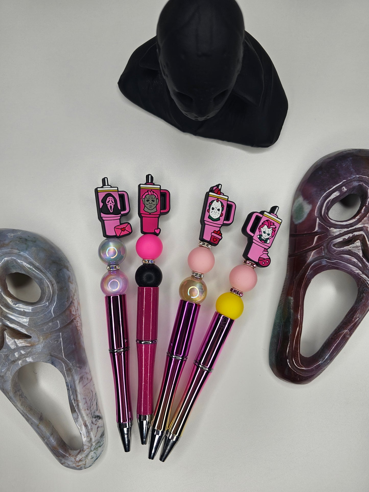 Spooky Cup Beaded Pen