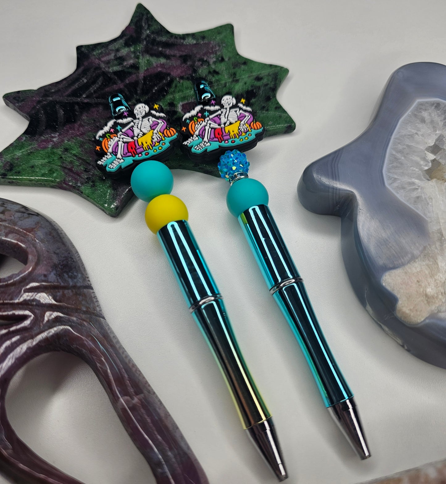 Summerween Vibes Beaded Pen