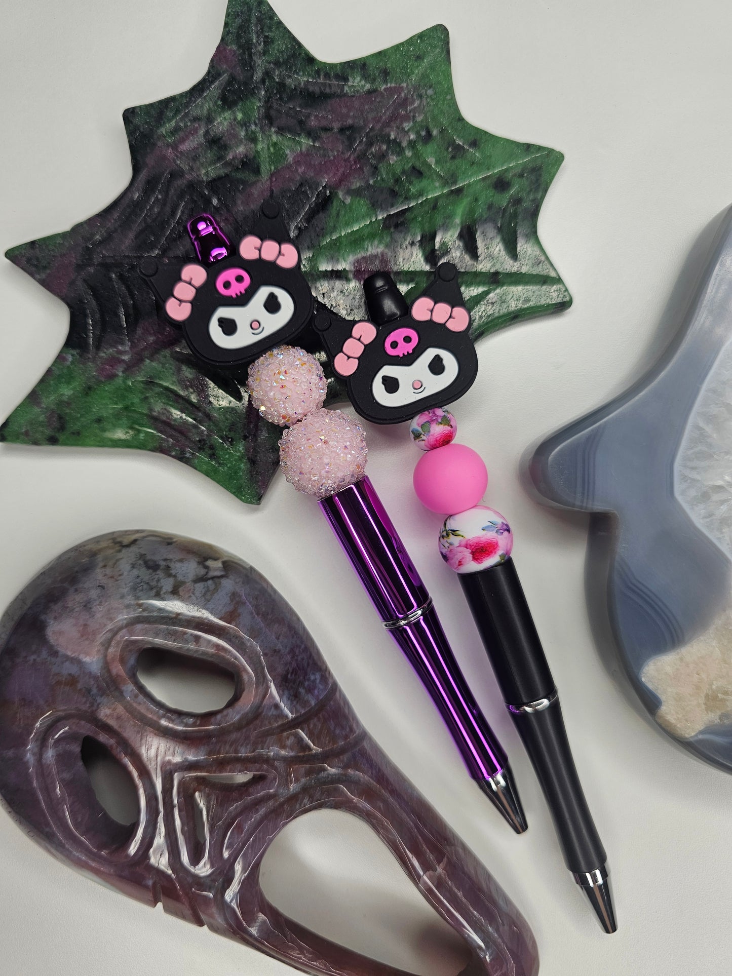 Sweet Kuromi Beaded Pen