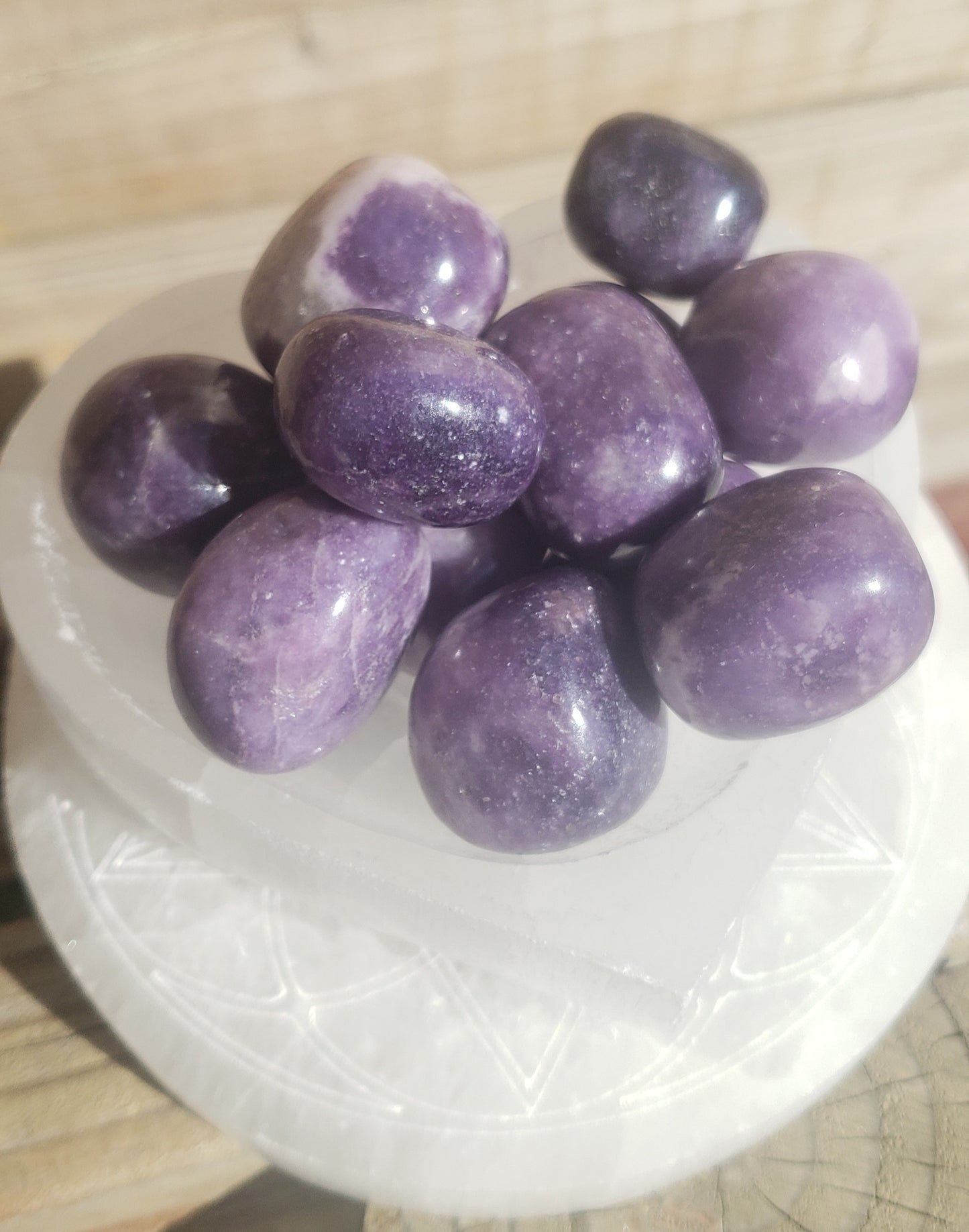 Lepidolite Tumbled Stone