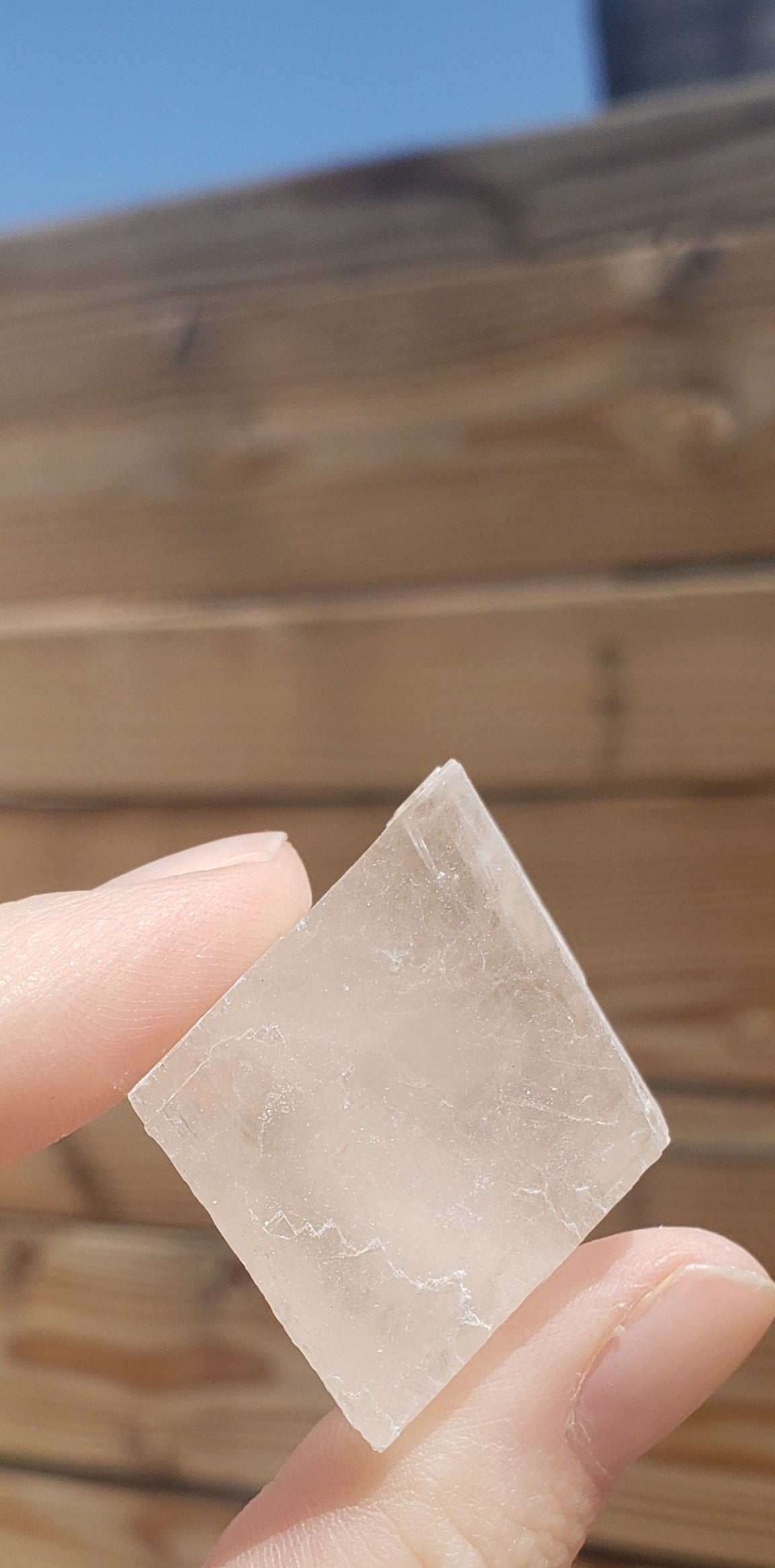 Pink Optical Calcite