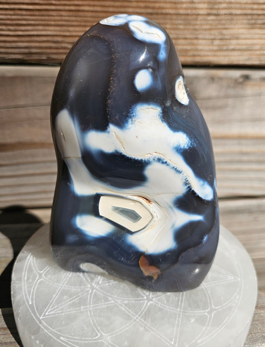 Orca Agate Freeform (A)