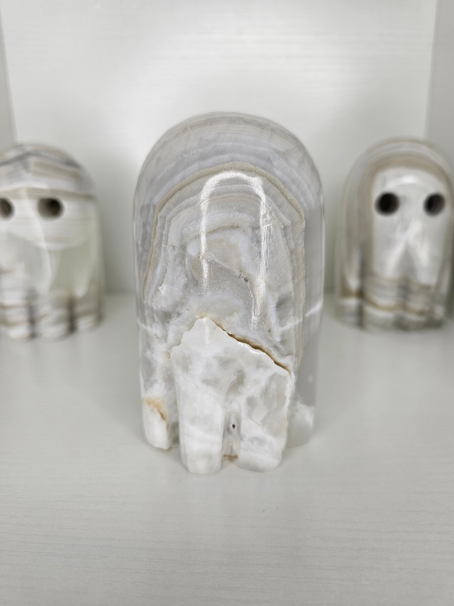 Grey Onyx Ghost Lamp #1