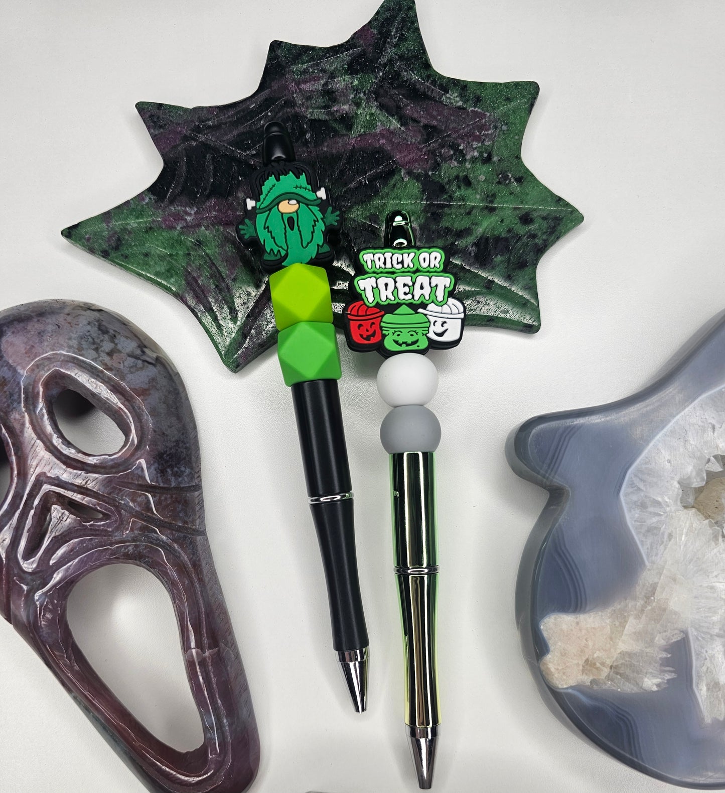 Spooky Seasons Beaded Pen