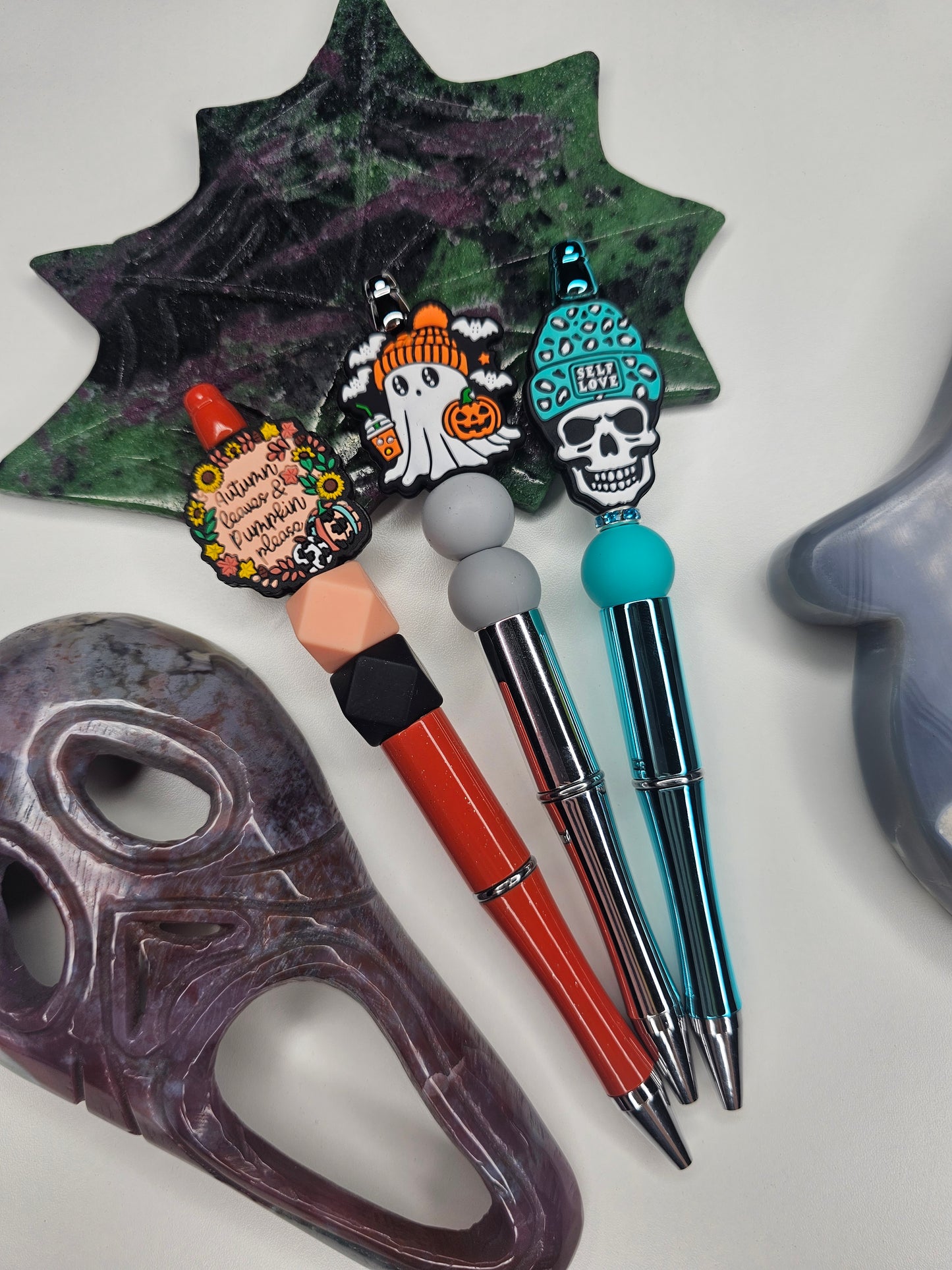 Fall Season Beaded Pen