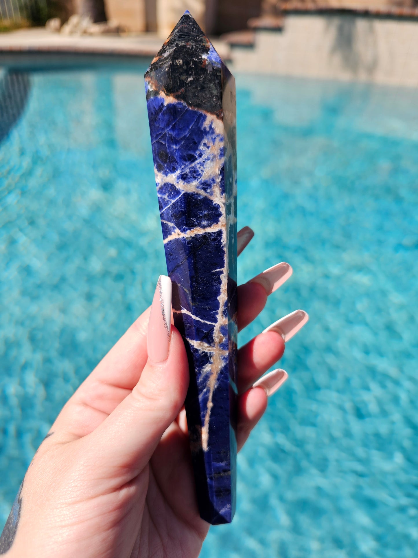 Sodalite Wand #3