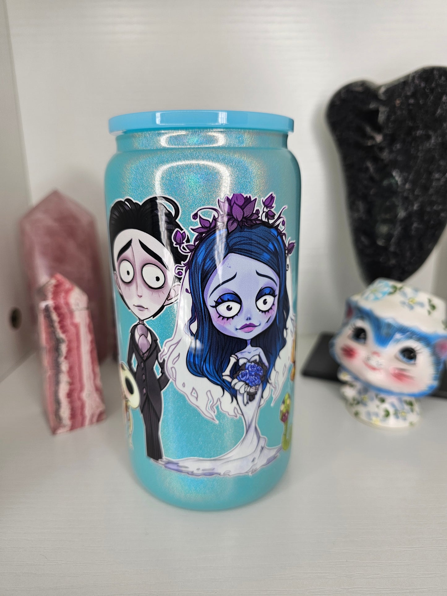 16oz Bride Corpse Glass Cup