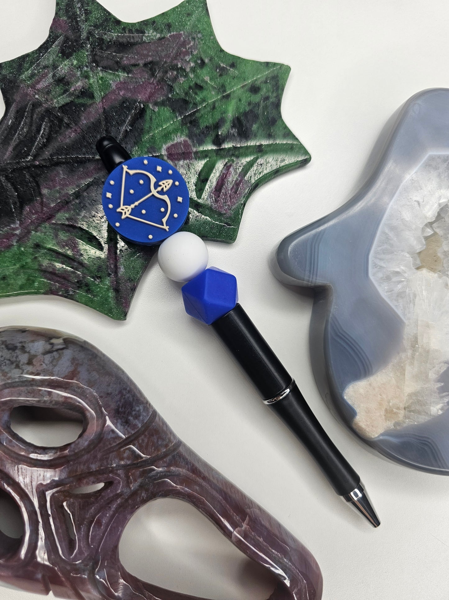 Sagittarius Zodiac Beaded Pen