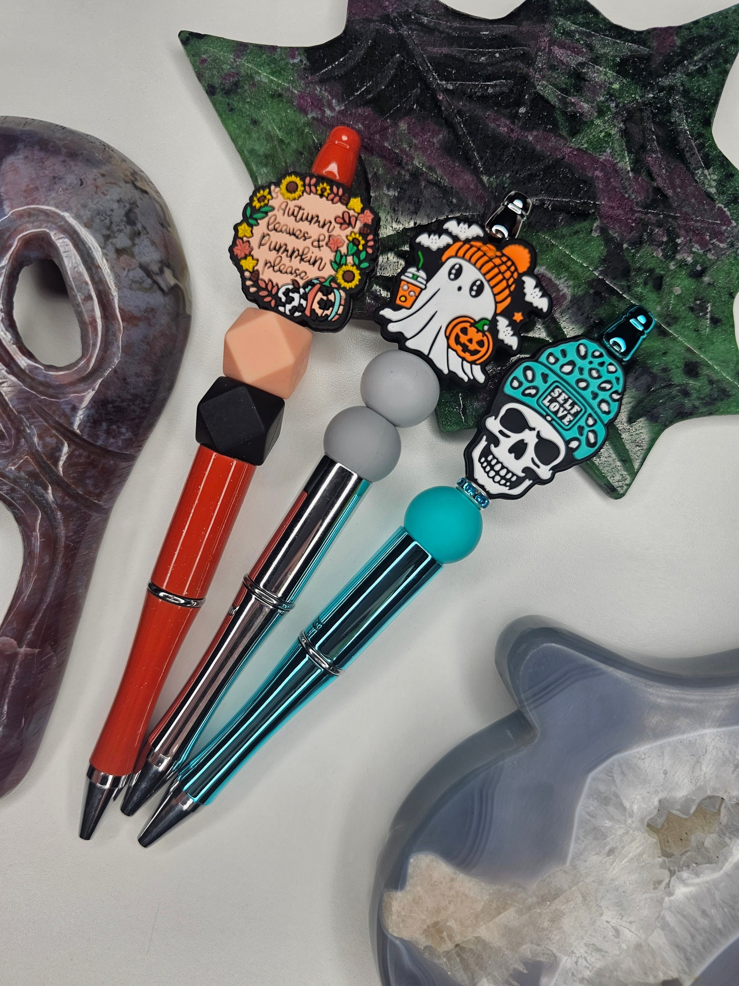 Fall Season Beaded Pen