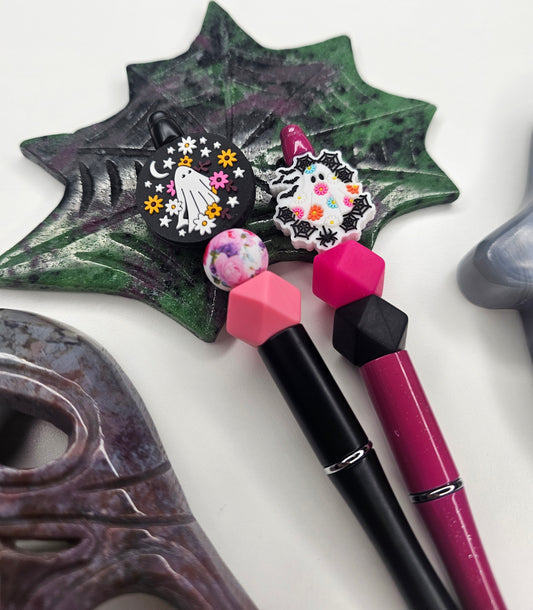 Pretty Ghoul Beaded Pen