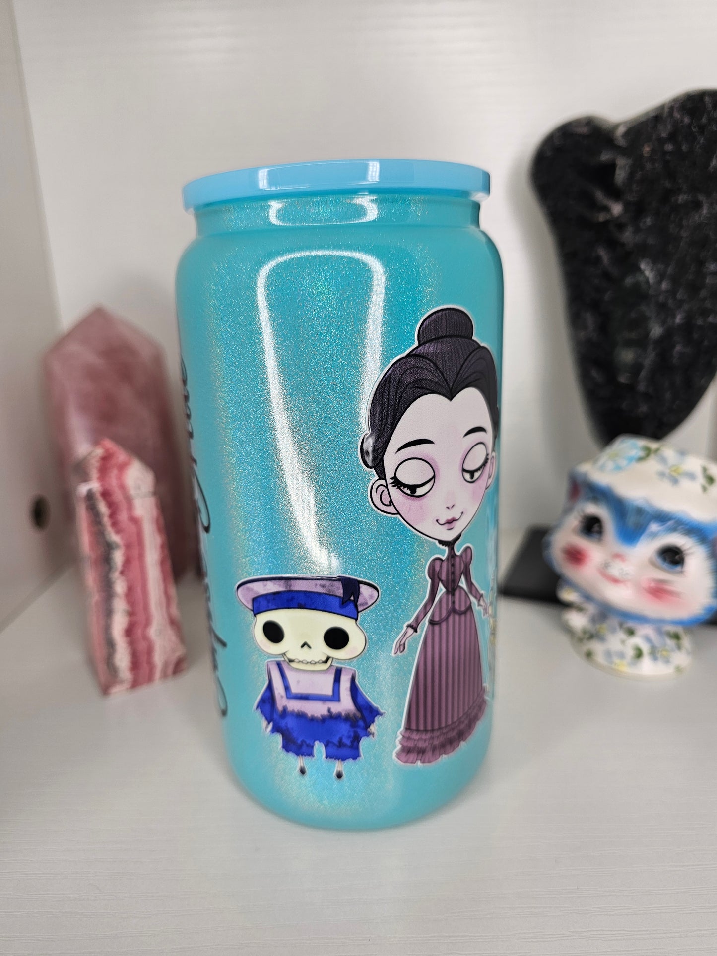 16oz Bride Corpse Glass Cup