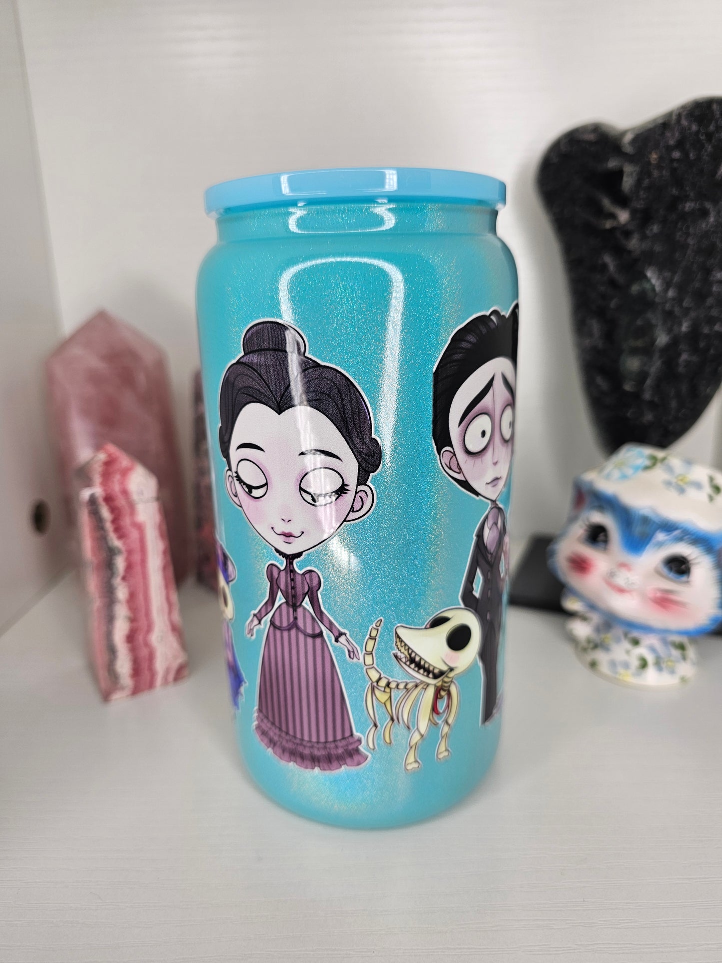 16oz Bride Corpse Glass Cup