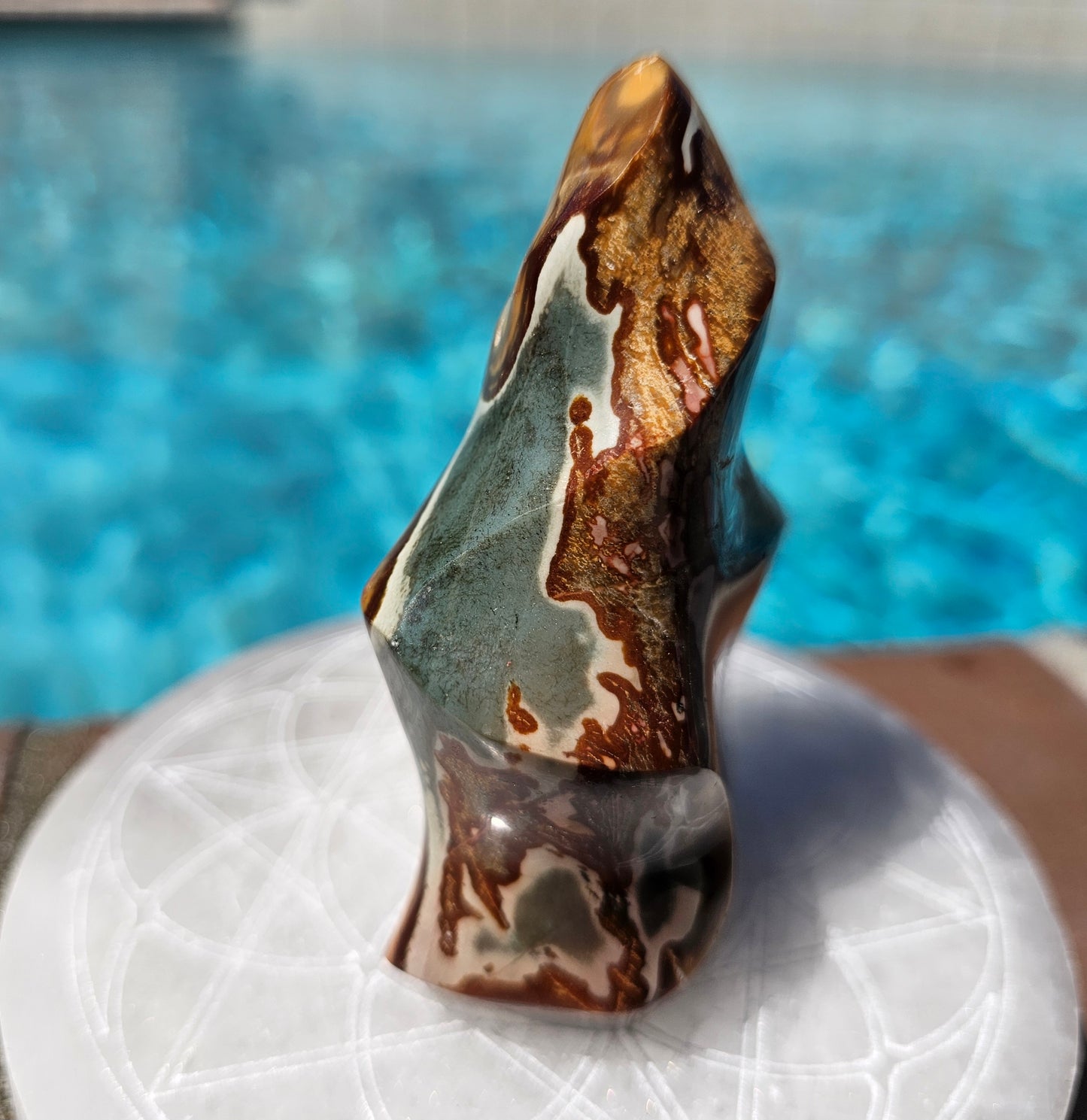 SM Polychrome Jasper Flame (B)