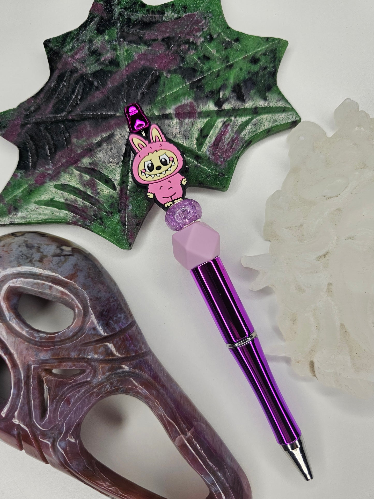 Labubu Glitz Beaded Pen