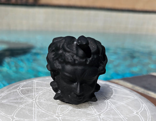 Black Obsidian Medusa