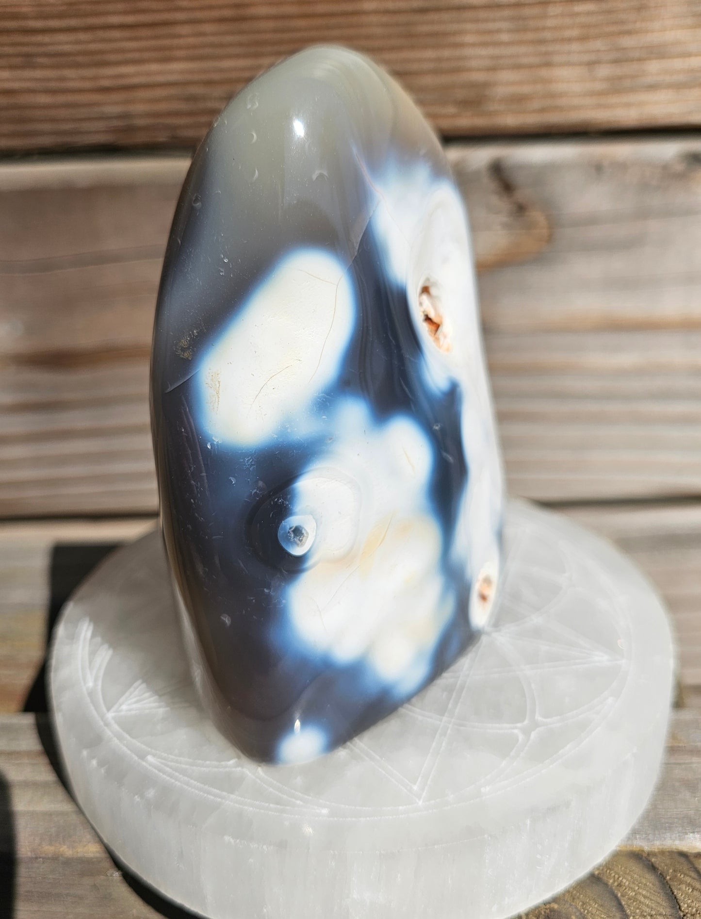 Orca Agate Freeform (B)