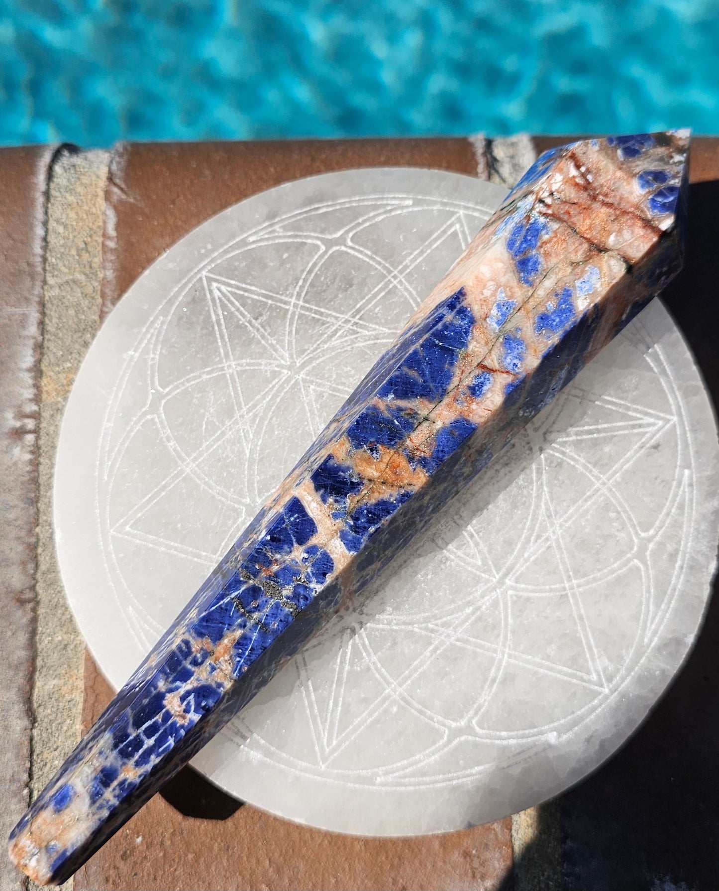 Sodalite Wand #2