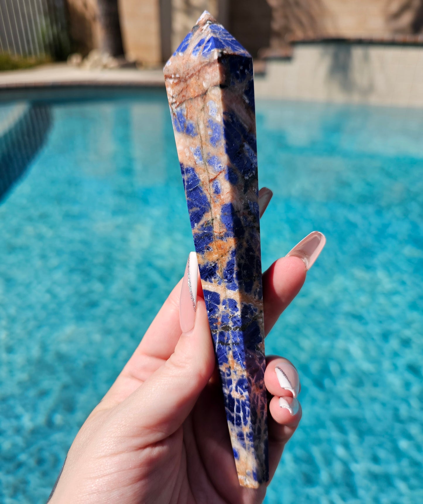 Sodalite Wand #2