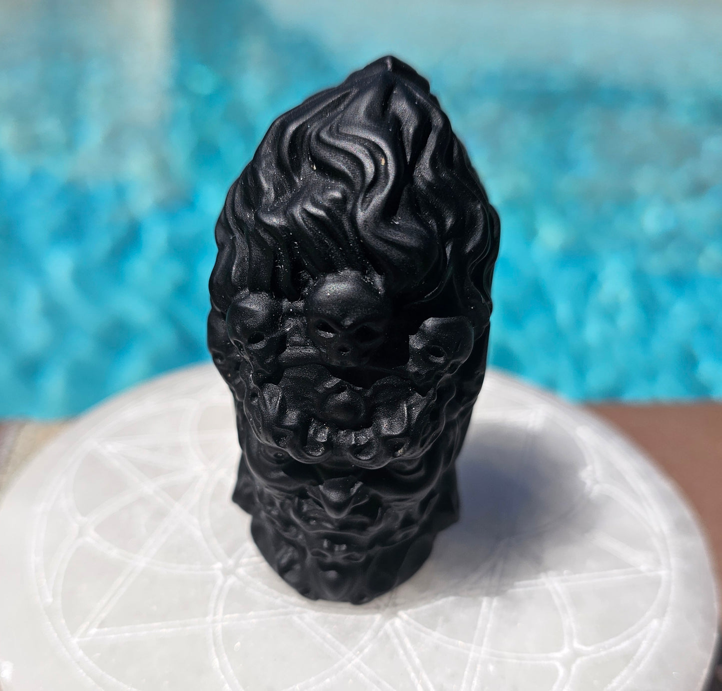 Black Obsidian Buddah