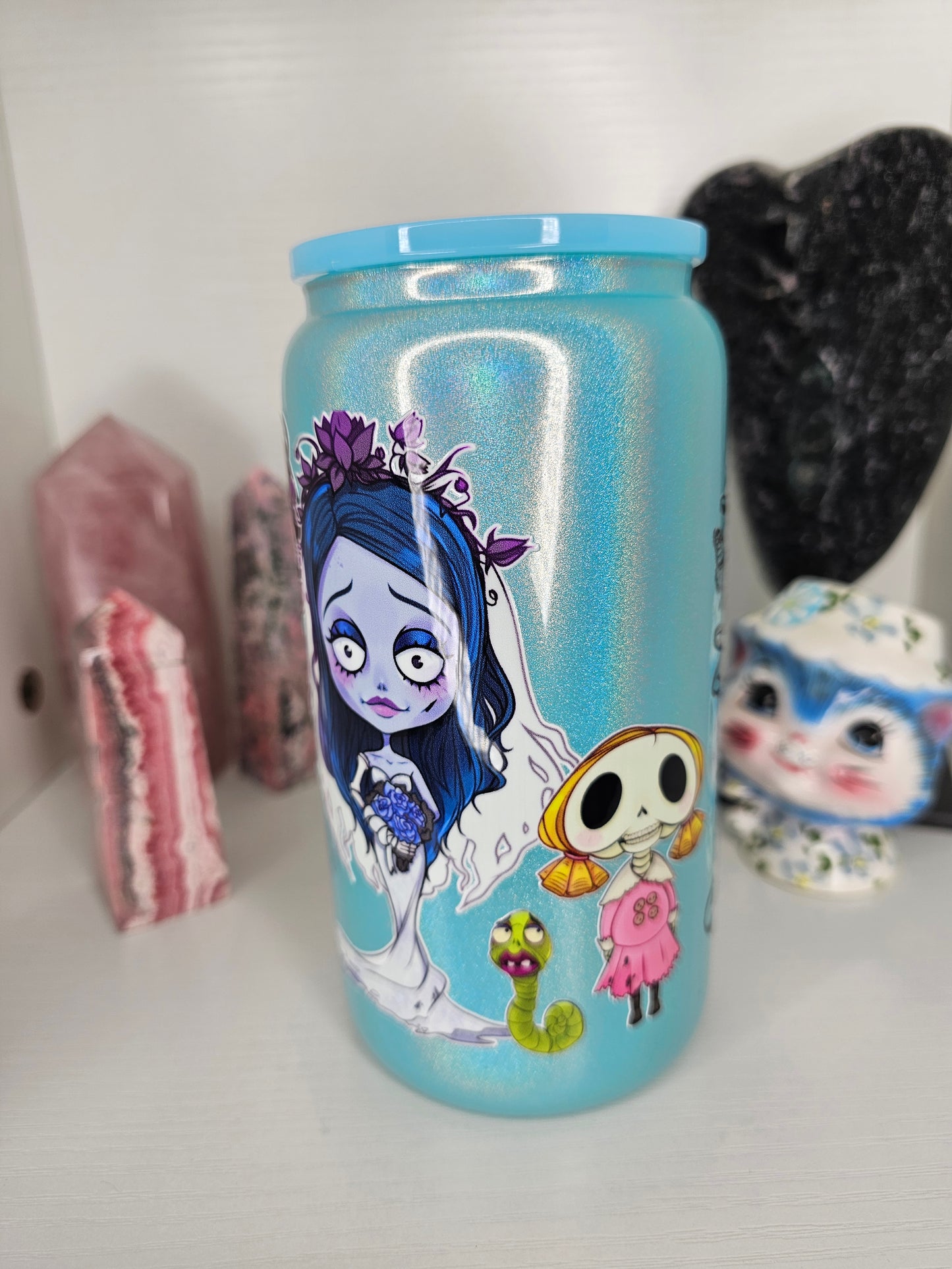 16oz Bride Corpse Glass Cup