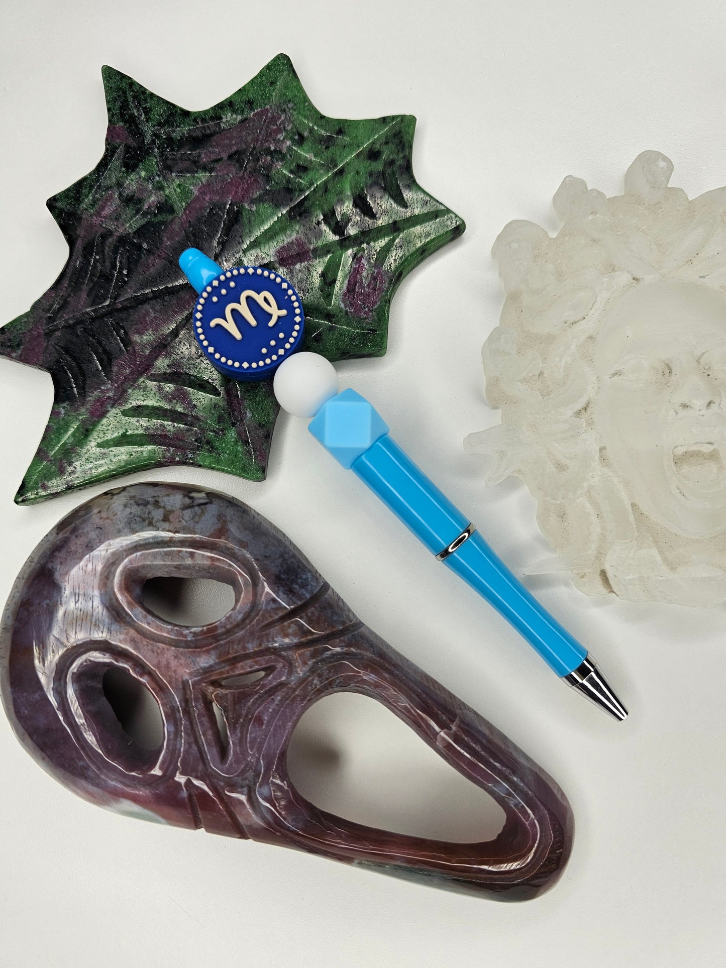 Virgo Zodiac Beaded Pen