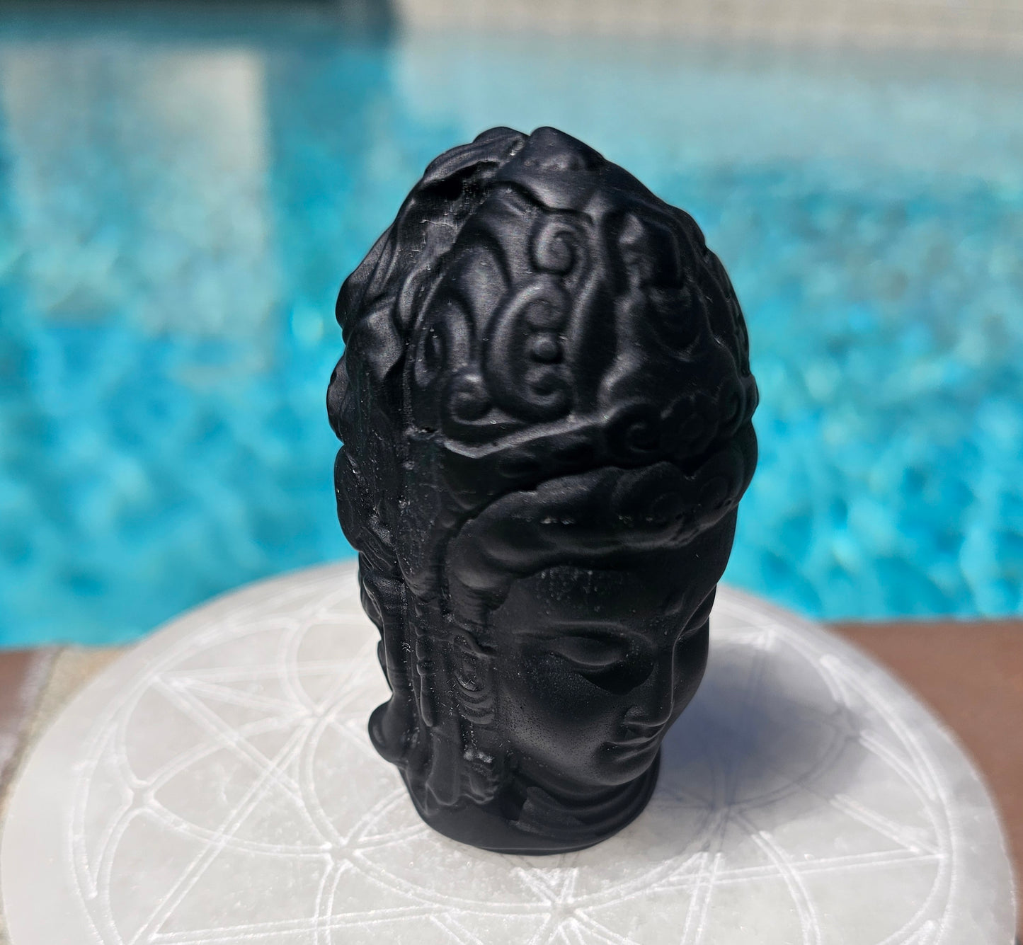 Black Obsidian Buddah