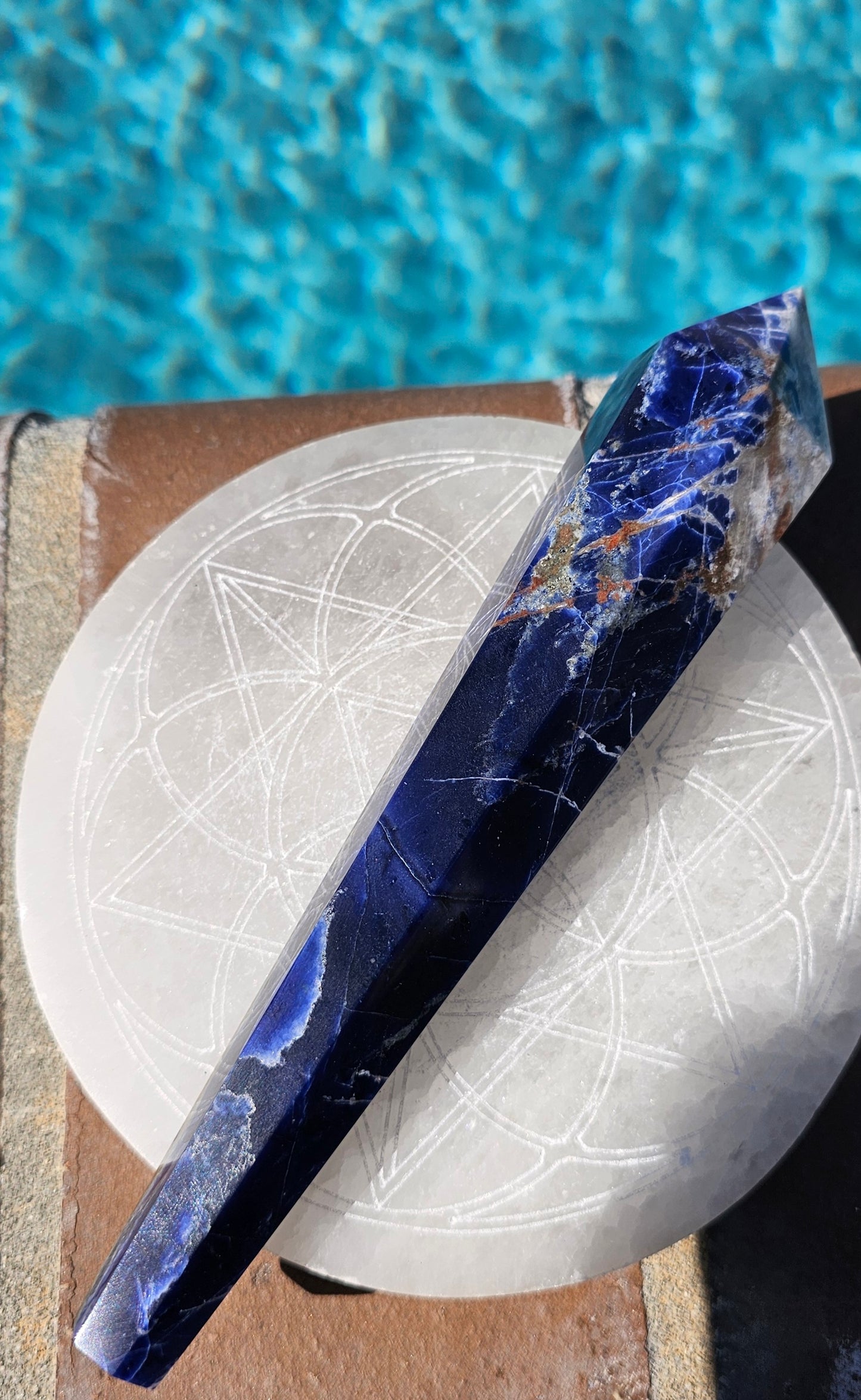 Sodalite Wand #1