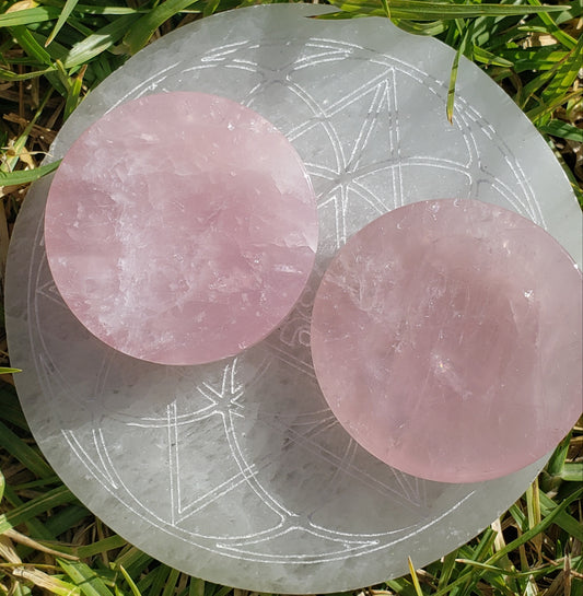 Rose Quartz Sphere Stand (1)