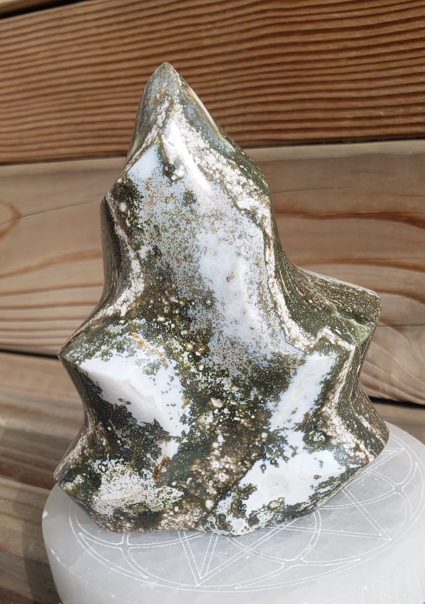 2.3lb Ocean Jasper Flame