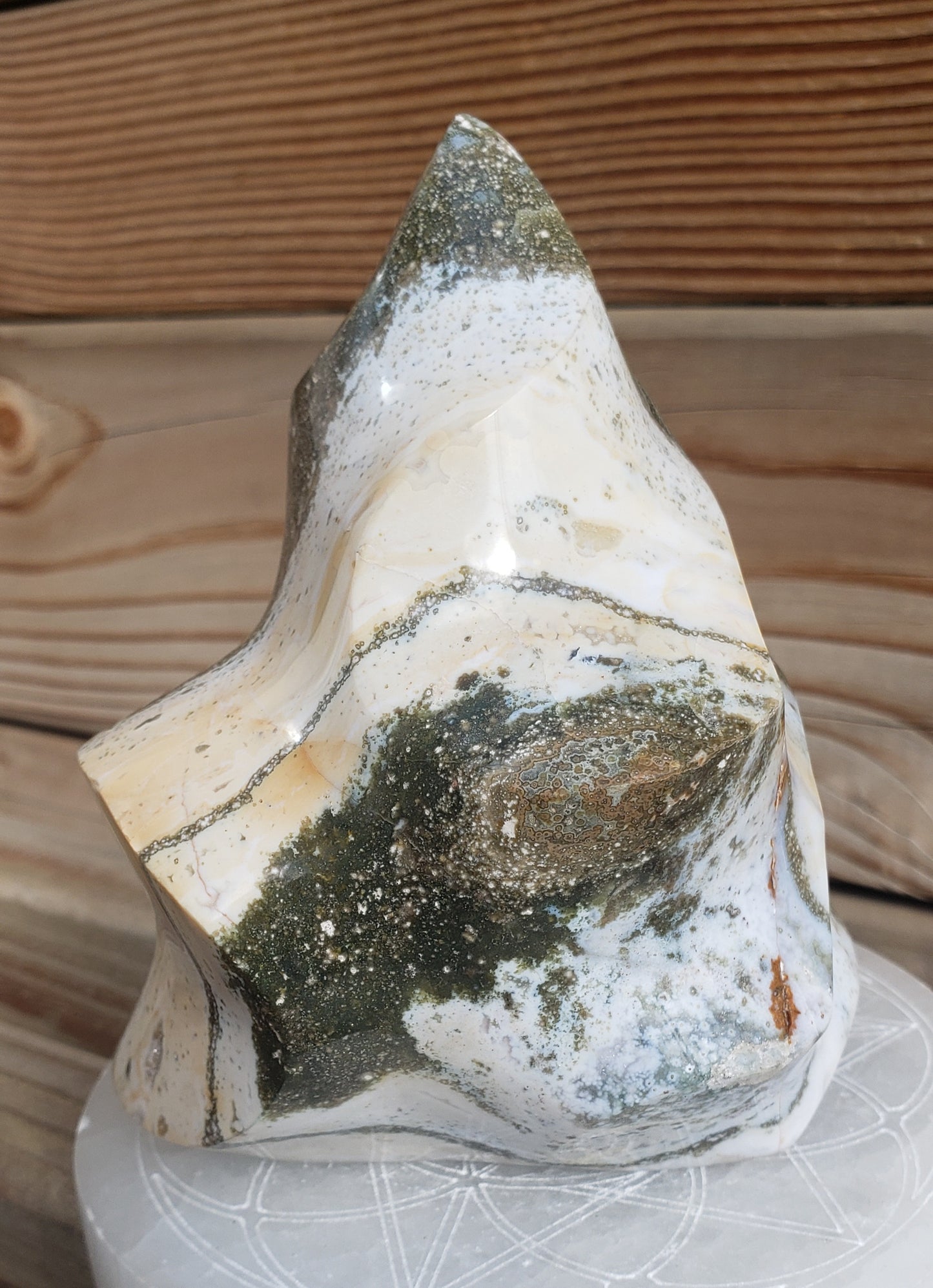 2.3lb Ocean Jasper Flame