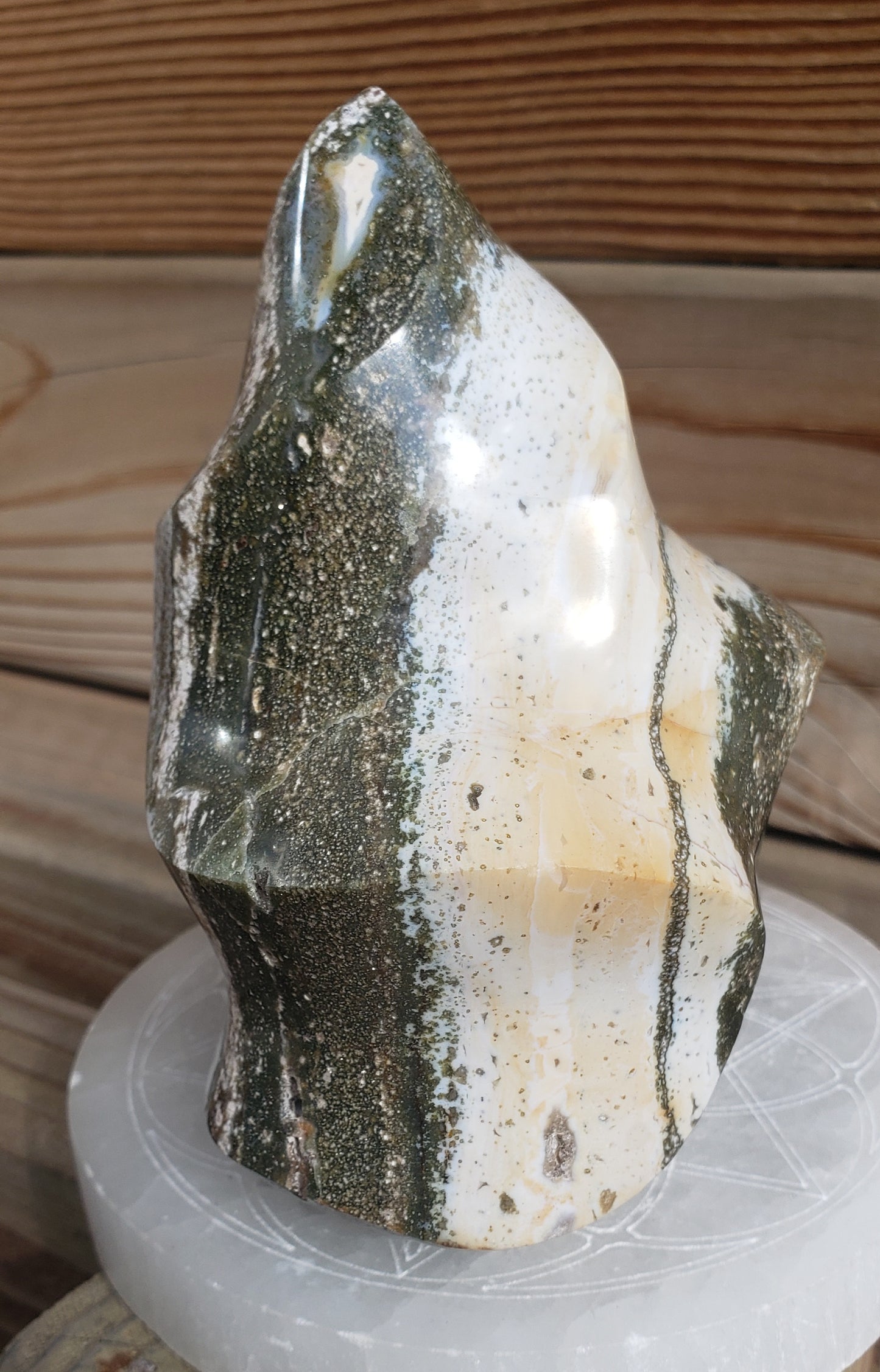 2.3lb Ocean Jasper Flame