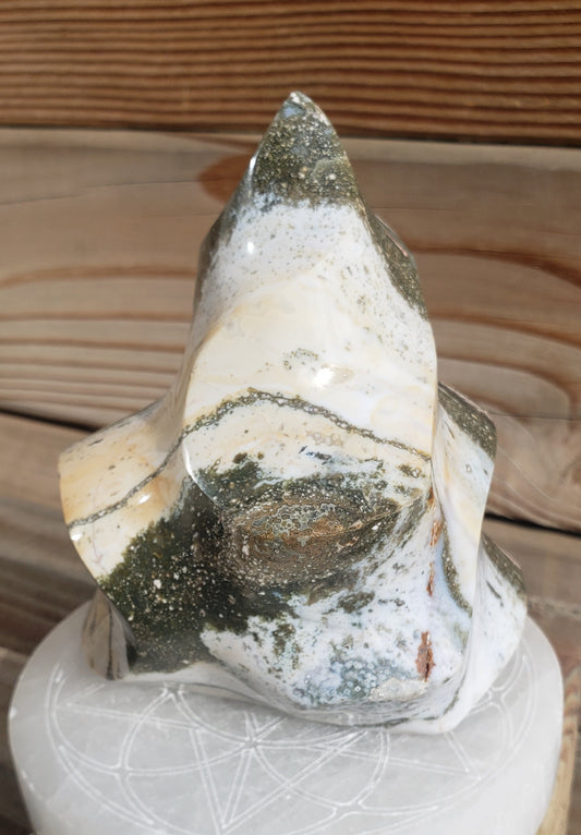 2.3lb Ocean Jasper Flame