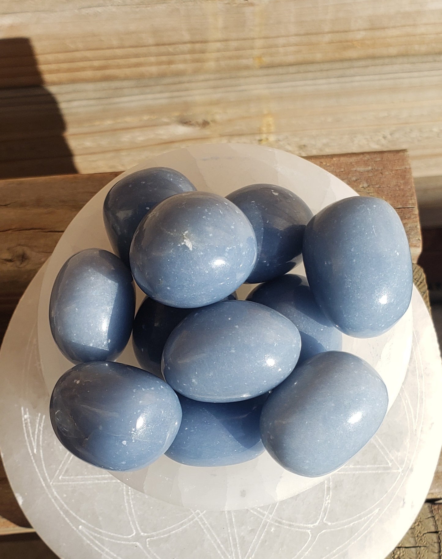 Angelite Tumbled Stone