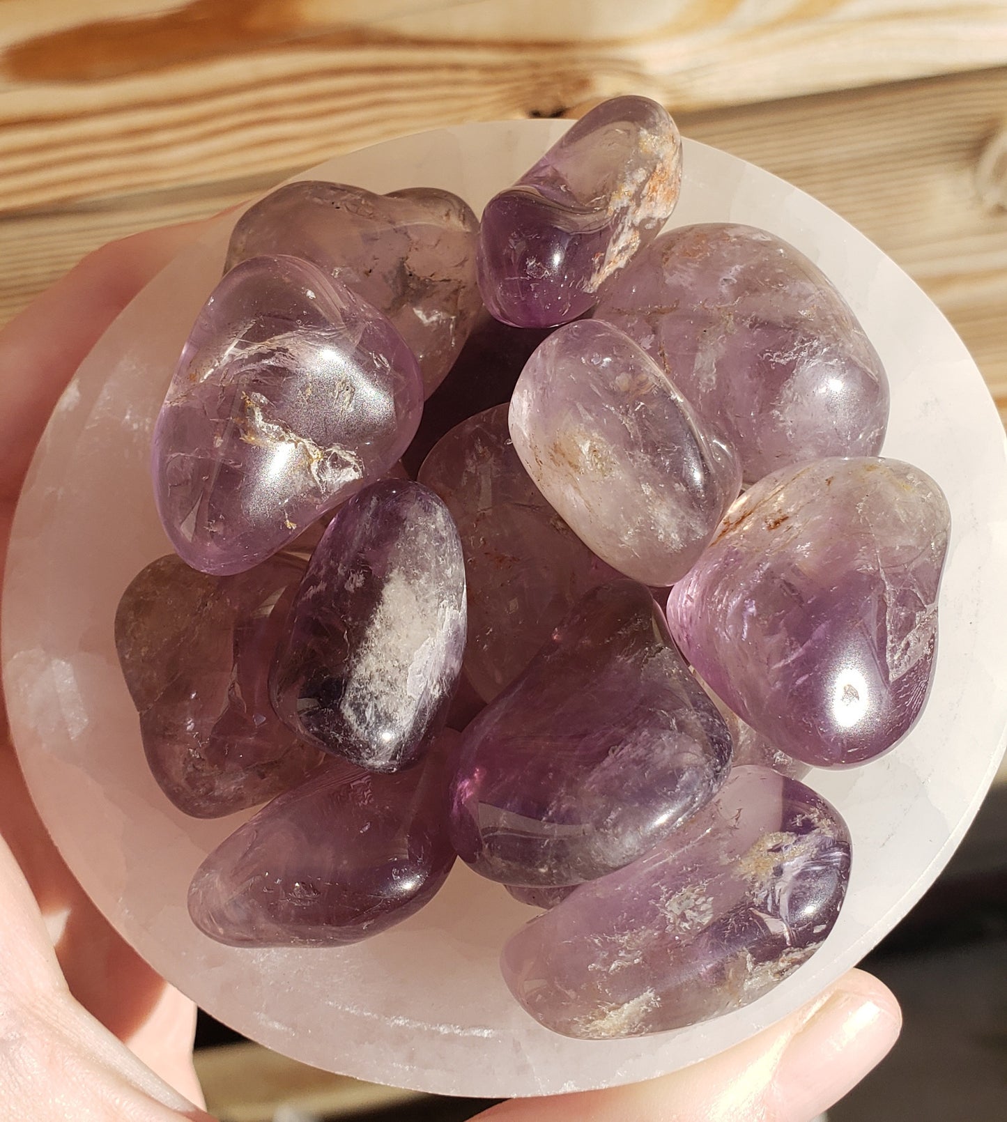 Amethyst Tumbled Stone