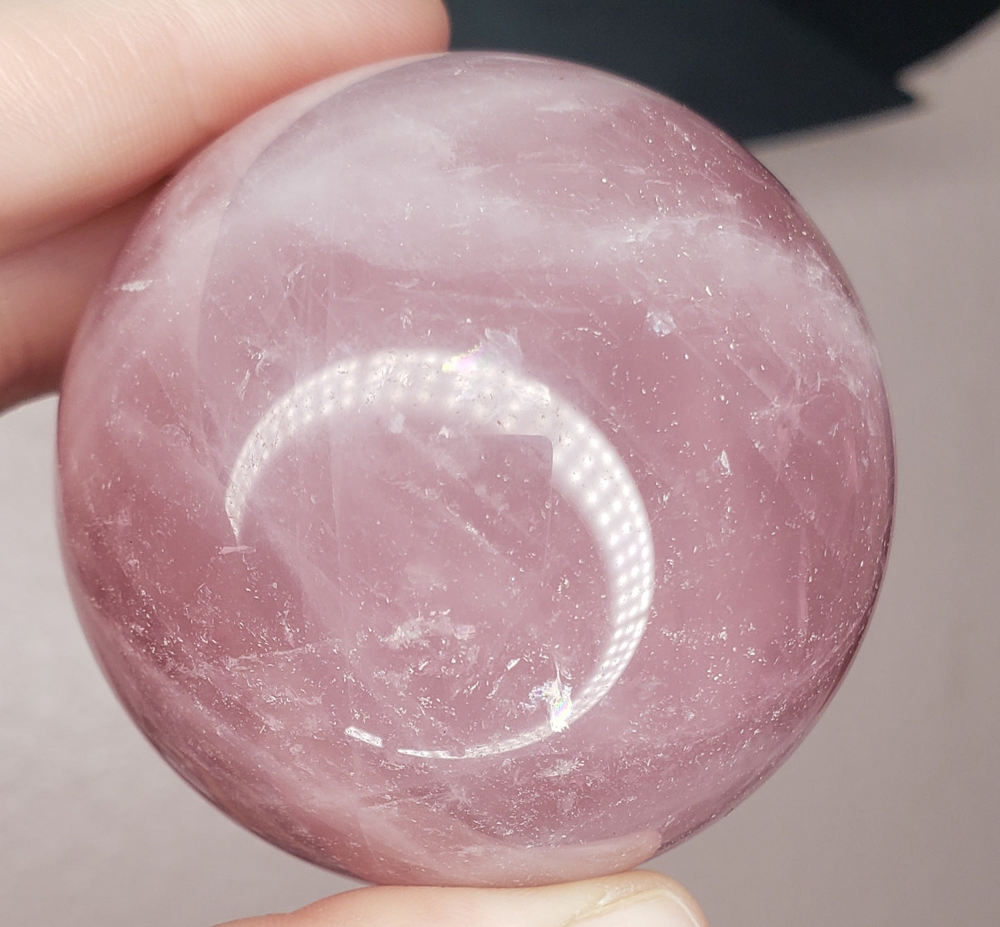 Large Rose Quartz Sphere (A)